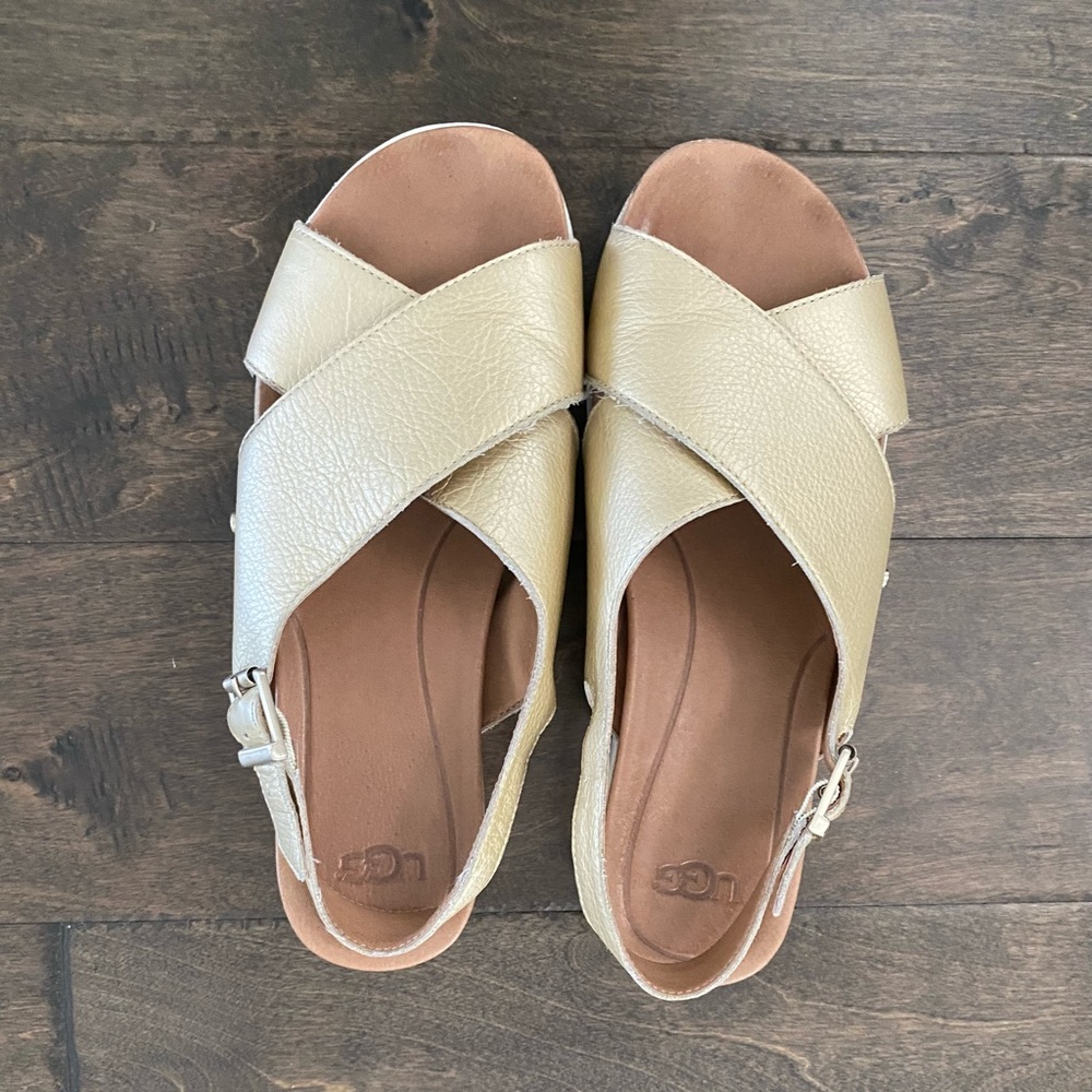 UGG Gold sandals